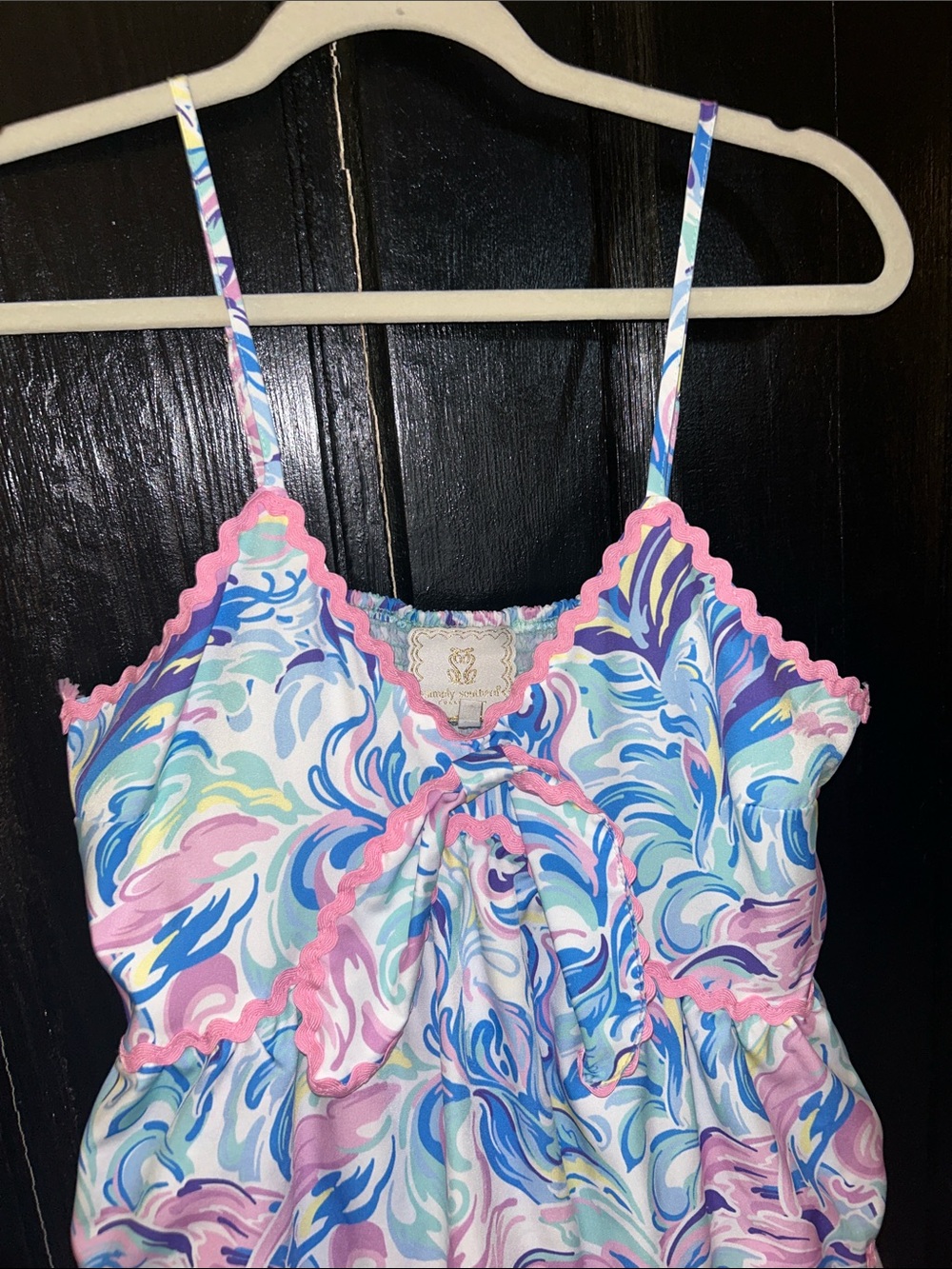 Simply Southern | Pastel Swirl Tiered Sundress - Picture 3 of 10